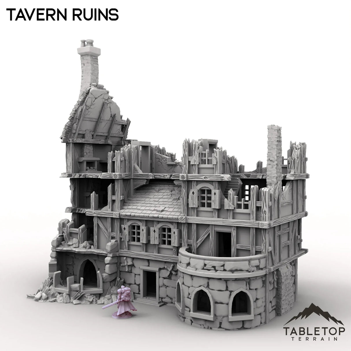 Tabletop Terrain Ruins Tavern Ruins