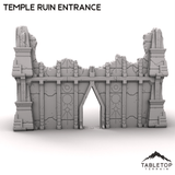 Tabletop Terrain Ruins Temple Ruin Entrance