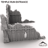 Tabletop Terrain Ruins Temple Ruin Entrance