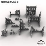 Tabletop Terrain Ruins Tertius Ruins B