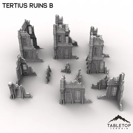 Tabletop Terrain Ruins Tertius Ruins B