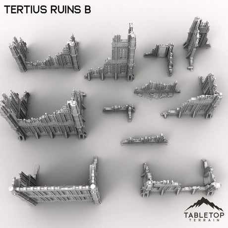 Tabletop Terrain Ruins Tertius Ruins B
