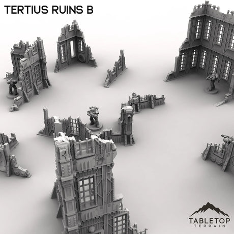 Tabletop Terrain Ruins Tertius Ruins B