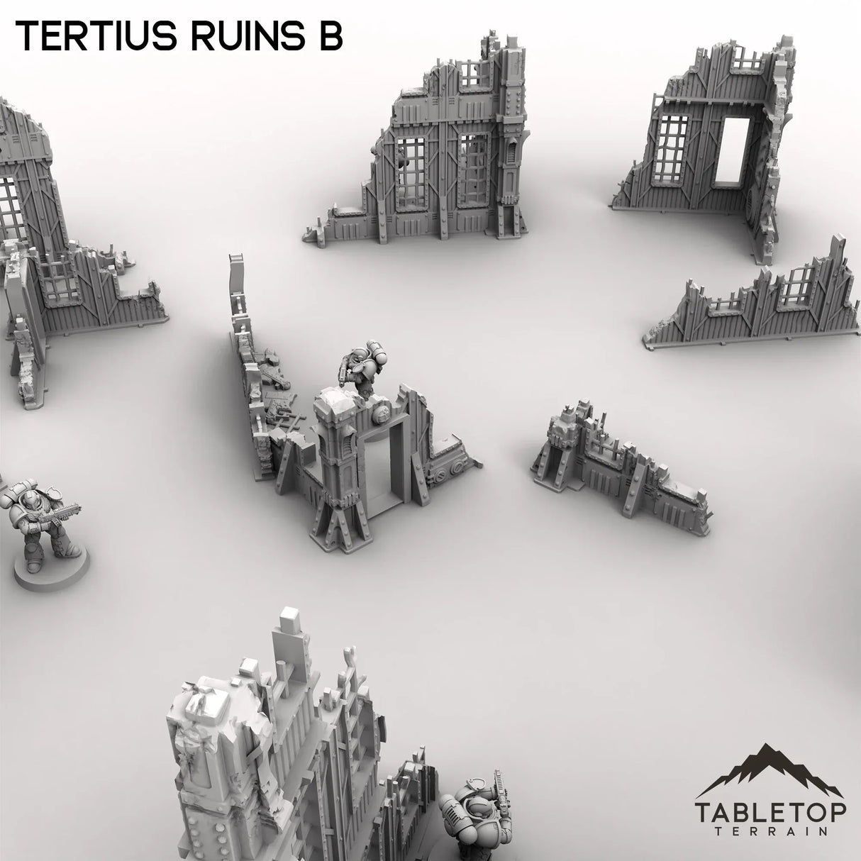Tabletop Terrain Ruins Tertius Ruins B