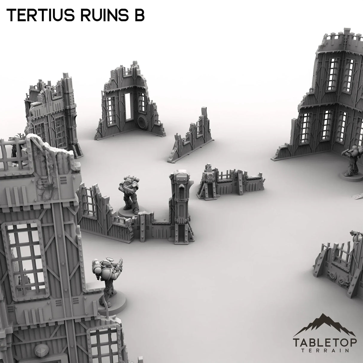 Tabletop Terrain Ruins Tertius Ruins B