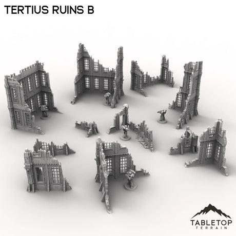 Tabletop Terrain Ruins Tertius Ruins B