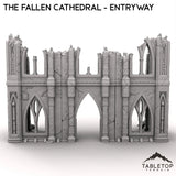 Tabletop Terrain Ruins The Fallen Cathedral - Entryway