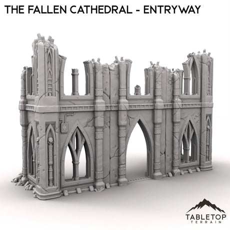 Tabletop Terrain Ruins The Fallen Cathedral - Entryway