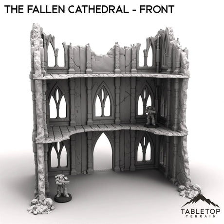 Tabletop Terrain Ruins The Fallen Cathedral - Front