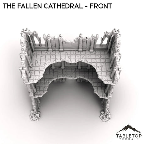 Tabletop Terrain Ruins The Fallen Cathedral - Front