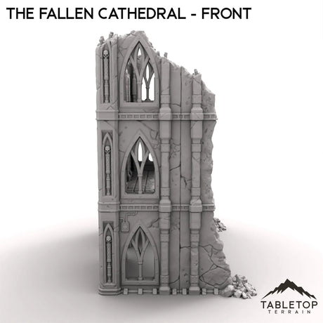 Tabletop Terrain Ruins The Fallen Cathedral - Front