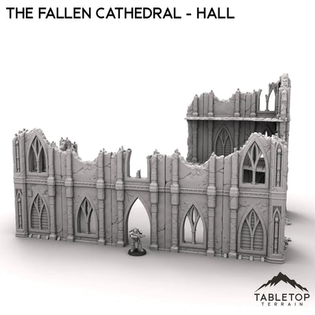 Tabletop Terrain Ruins The Fallen Cathedral - Hall
