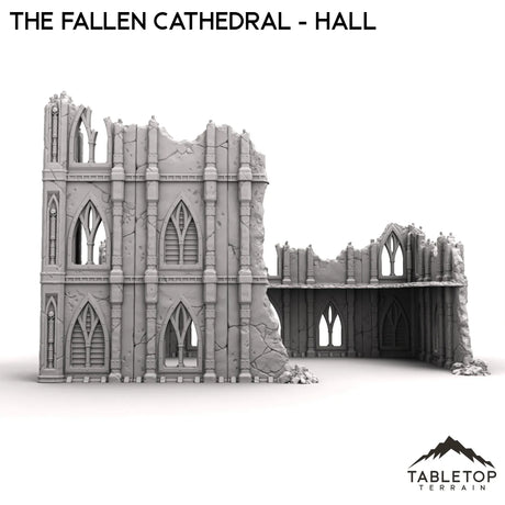 Tabletop Terrain Ruins The Fallen Cathedral - Hall