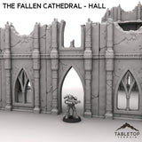 Tabletop Terrain Ruins The Fallen Cathedral - Hall
