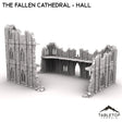 Tabletop Terrain Ruins The Fallen Cathedral - Hall