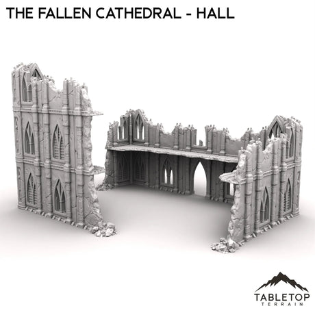 Tabletop Terrain Ruins The Fallen Cathedral - Hall
