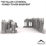 Tabletop Terrain Ruins The Fallen Cathedral - Ruined Tower Basement