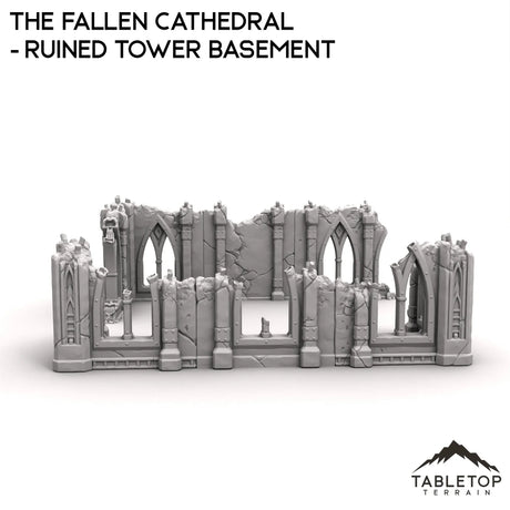 Tabletop Terrain Ruins The Fallen Cathedral - Ruined Tower Basement