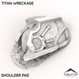 Tabletop Terrain Ruins Titan Wreckage