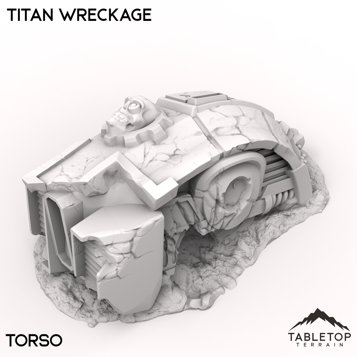 Tabletop Terrain Ruins Titan Wreckage