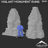 Tabletop Terrain Ruins Vigilant Monument Ruins - Fantasy Ruins