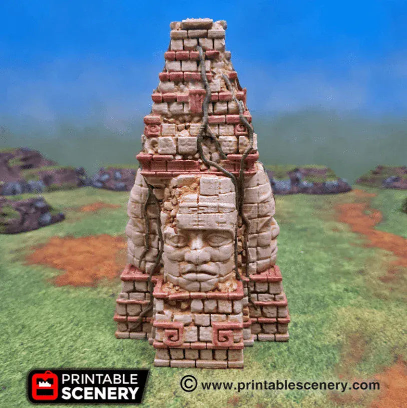 Tabletop Terrain Ruins Vigilant Monument Ruins - Fantasy Ruins