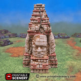 Tabletop Terrain Ruins Vigilant Monument Ruins - Fantasy Ruins