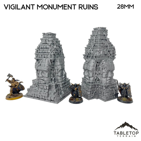 Tabletop Terrain Ruins Vigilant Monument Ruins - Fantasy Ruins