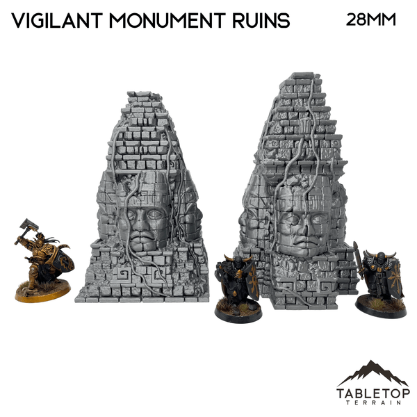 Tabletop Terrain Ruins Vigilant Monument Ruins - Fantasy Ruins