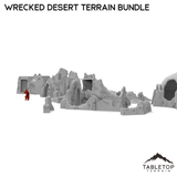 Tabletop Terrain Ruins Wrecked Desert Terrain Bundle