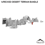 Tabletop Terrain Ruins Wrecked Desert Terrain Bundle