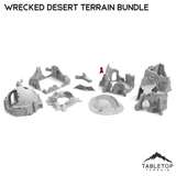 Tabletop Terrain Ruins Wrecked Desert Terrain Bundle