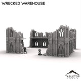 Tabletop Terrain Ruins Wrecked Warehouse