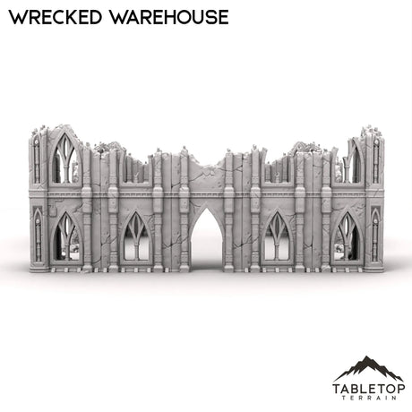 Tabletop Terrain Ruins Wrecked Warehouse