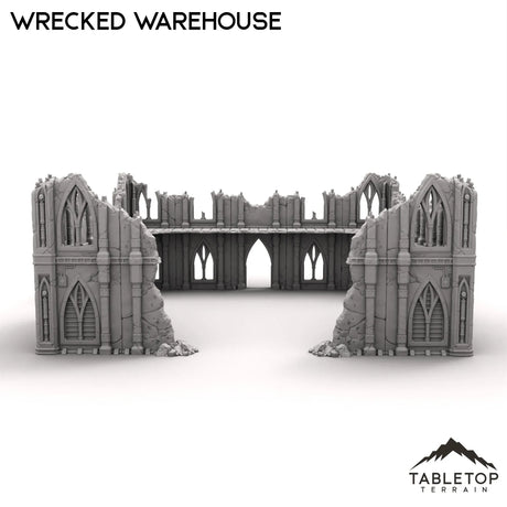 Tabletop Terrain Ruins Wrecked Warehouse