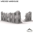 Tabletop Terrain Ruins Wrecked Warehouse