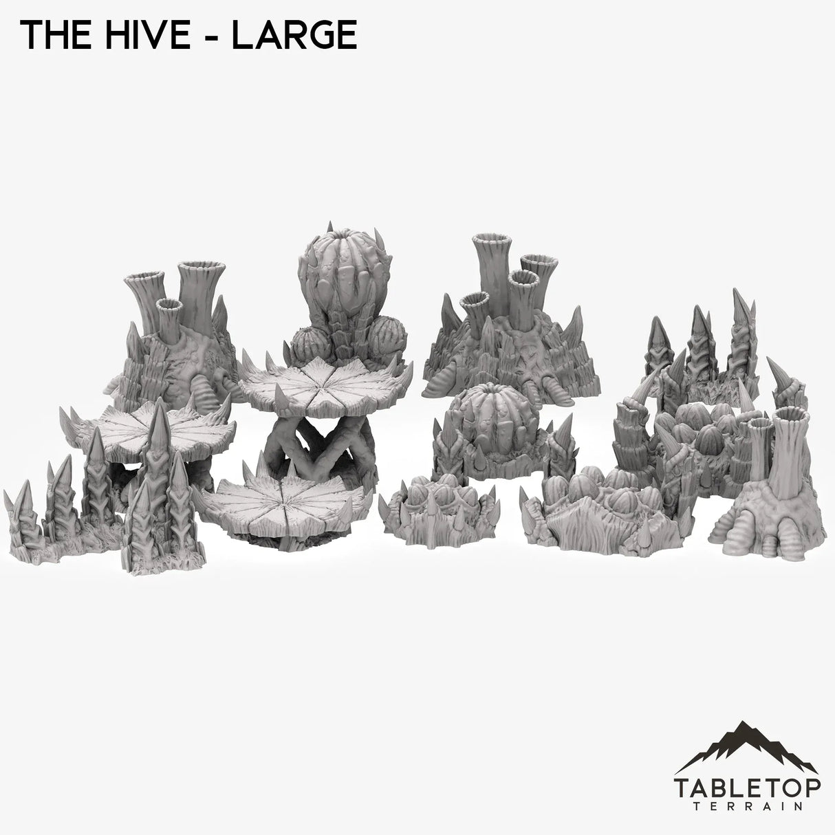 Tabletop Terrain Scatter Terrain 28/32mm / Large The Hive - Infested Scatter Terrain