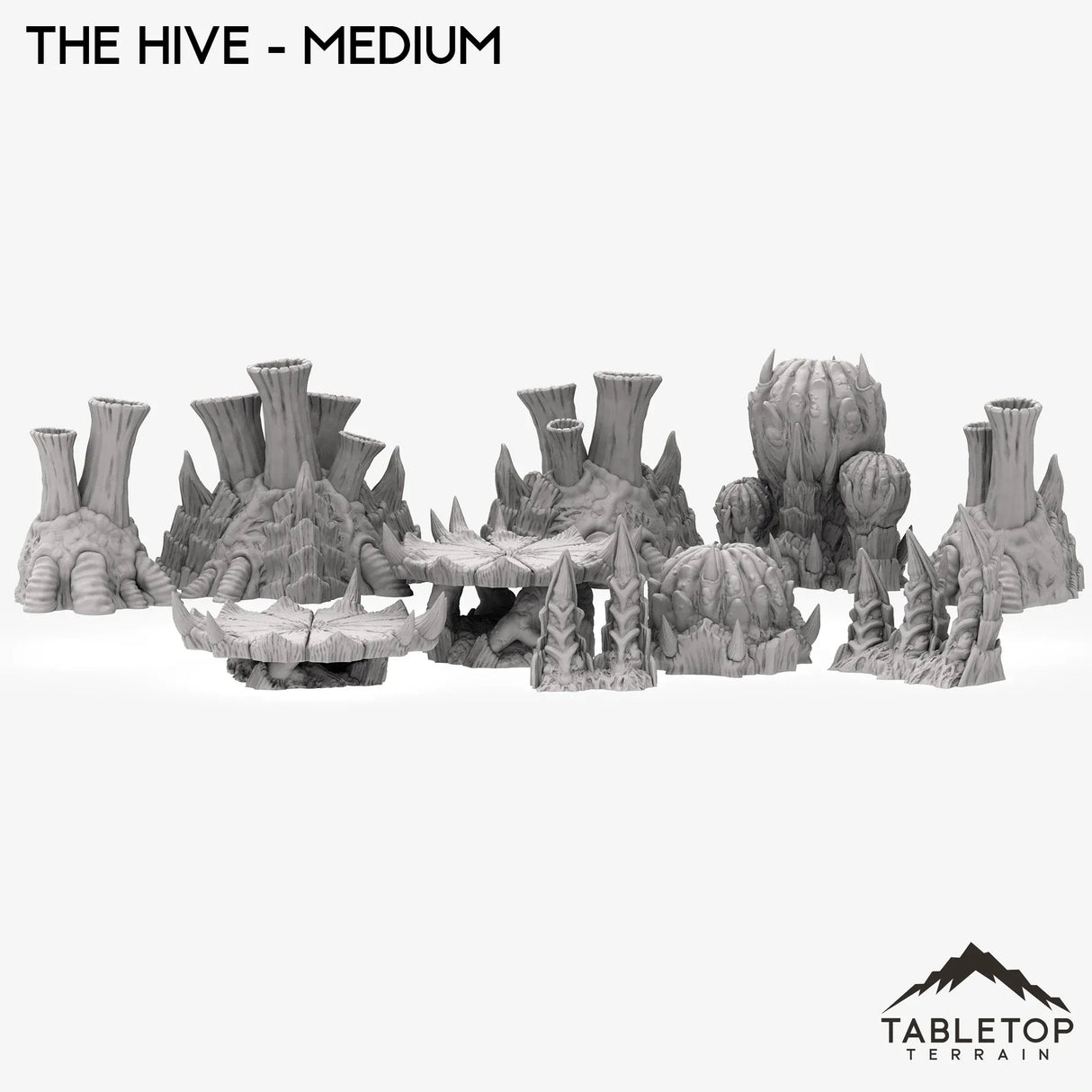 Tabletop Terrain Scatter Terrain 28/32mm / Medium The Hive - Infested Scatter Terrain