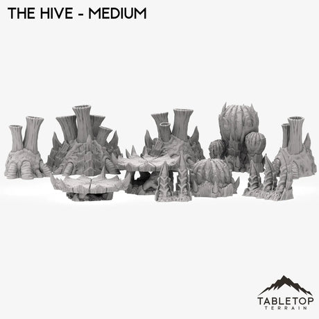 Tabletop Terrain Scatter Terrain 28/32mm / Medium The Hive - Infested Scatter Terrain