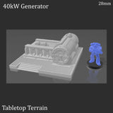 Tabletop Terrain Scatter Terrain 40Kw Generator