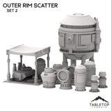 Tabletop Terrain Scatter Terrain 40mm / Set 2 Outer Rim Scatter
