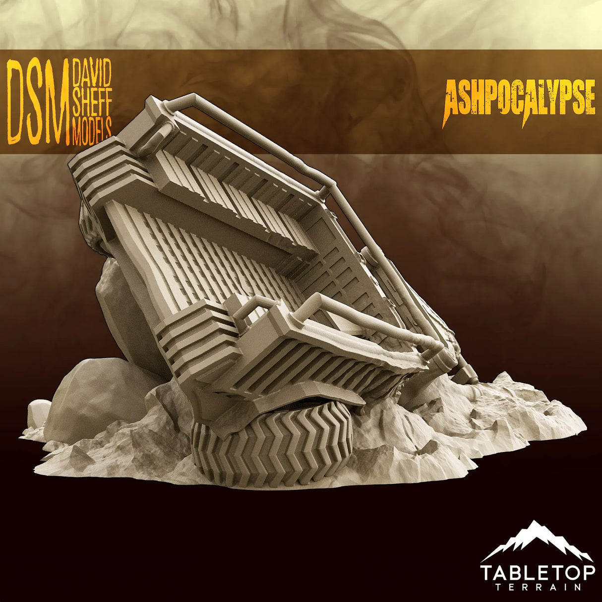 Tabletop Terrain Scatter Terrain Ashpocalypse Wrecked Scatter