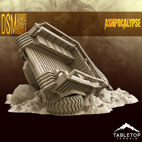 Tabletop Terrain Scatter Terrain Ashpocalypse Wrecked Scatter