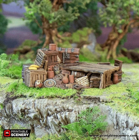 Tabletop Terrain Scatter Terrain Barricades - Hagglethorn Hollow - Scatter Terrain