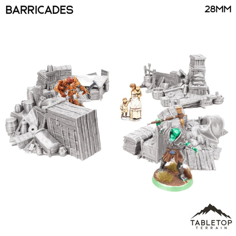 Tabletop Terrain Scatter Terrain Barricades - Hagglethorn Hollow - Scatter Terrain