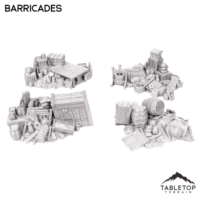 Tabletop Terrain Scatter Terrain Barricades - Hagglethorn Hollow - Scatter Terrain