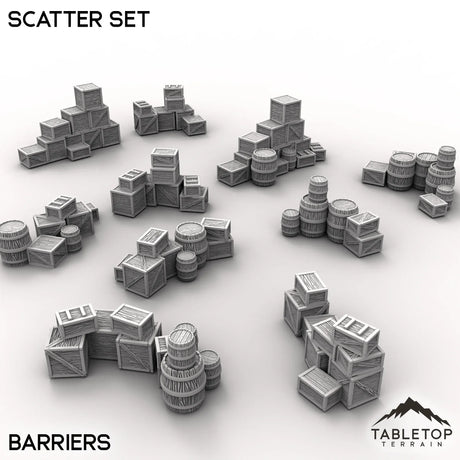 Tabletop Terrain Scatter Terrain Barriers / 32mm Dreadwood Scatter