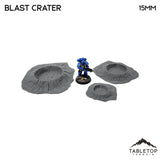 Tabletop Terrain Scatter Terrain Blast Craters