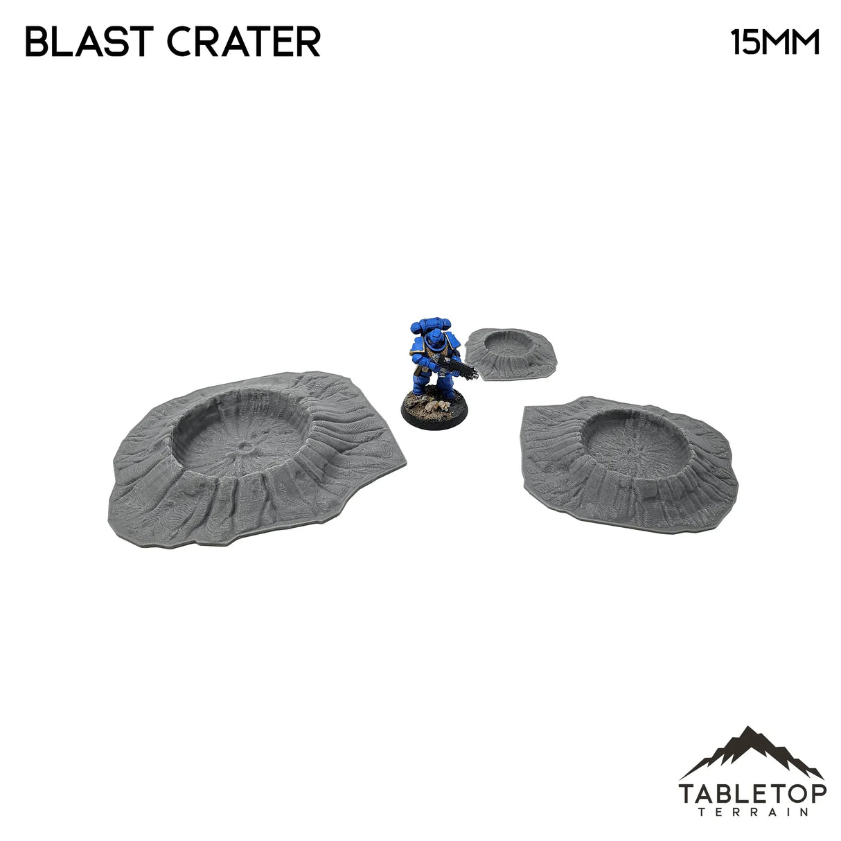 Tabletop Terrain Scatter Terrain Blast Craters