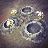 Tabletop Terrain Scatter Terrain Blast Craters